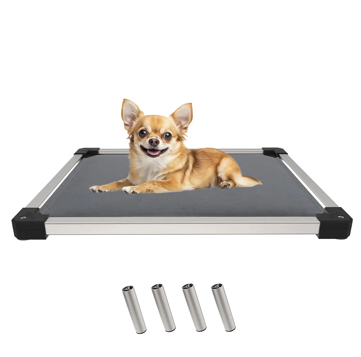 FXW TitanNest Padded Dog Bed for Crate, Chew-Proof Elevated Cot for Indoor/Outdoor/Camping Use, Durable & Washable Pet Bed