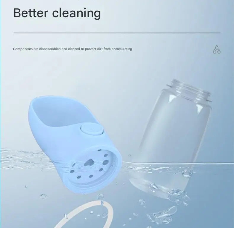 1pc Portable Dog Water Bottle, Plastic Leak Proof Dog Water Dispenser Dog Water Kettle For Outdoor Walking Hiking Travel