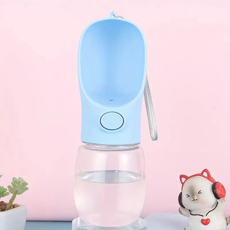 1pc Portable Dog Water Bottle, Plastic Leak Proof Dog Water Dispenser Dog Water Kettle For Outdoor Walking Hiking Travel